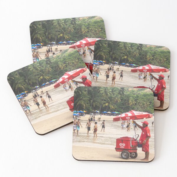 Item preview, ice cream vendor on the beach designed and sold by felipequeiroz.