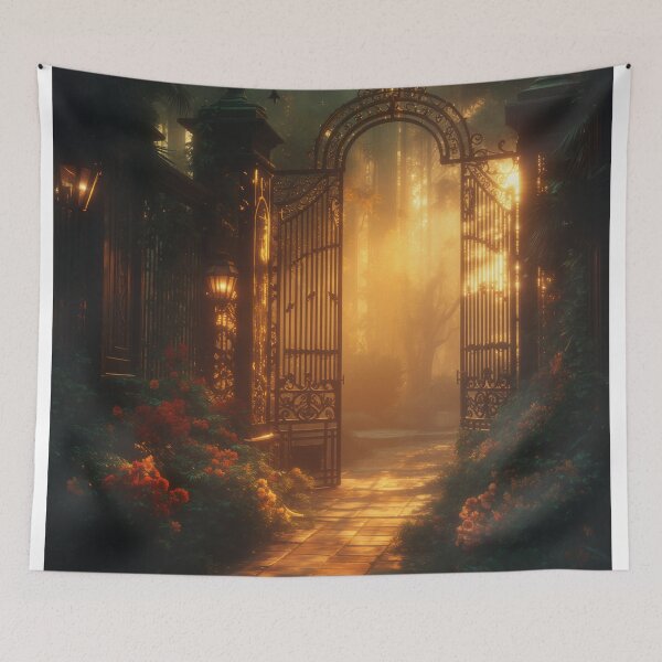 Item preview, Gates of the Verdant Dawn designed and sold by oanaunciuleanu.