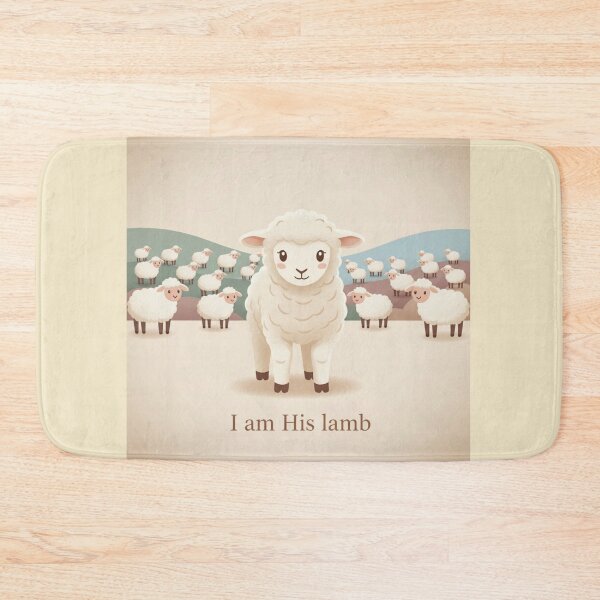 Item preview, I Am His Lamb Artwork designed and sold by HumTumMe.