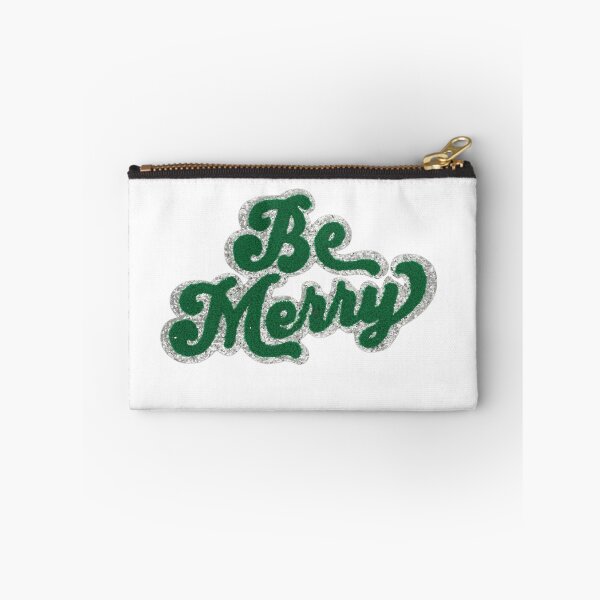 Item preview, Be Merry Glitter Script Text designed and sold by Adronia.