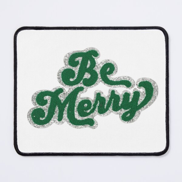 Item preview, Be Merry Glitter Script Text designed and sold by Adronia.