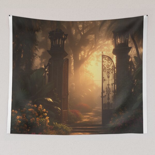 Item preview, Gates of the Verdant Dawn designed and sold by oanaunciuleanu.
