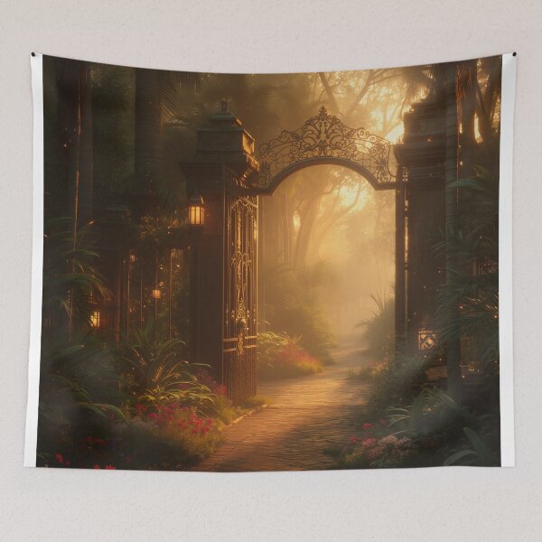 Item preview, Gates of the Verdant Dawn designed and sold by oanaunciuleanu.
