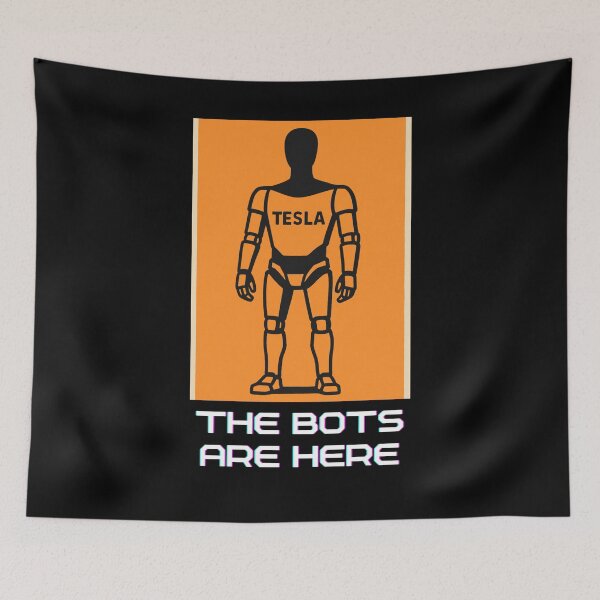 Item preview, humanoid robot art designed and sold by TEEJAMBOREE.
