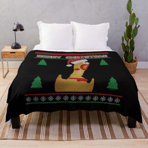 Item preview, Merry Christmas – Rubber Chicken in Ugly Sweater Style designed and sold by LicencaPoetica.