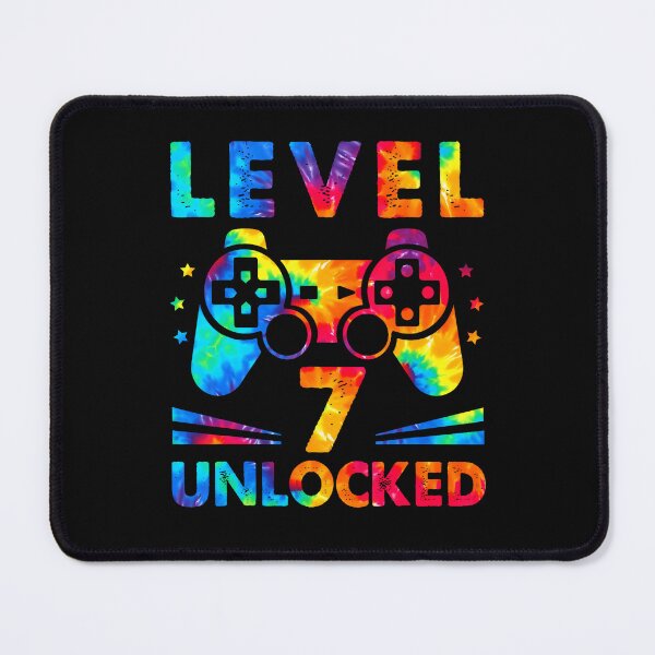 Item preview, 7 Year Old 7Th Birthday Gamer Tie Dye Boys Level Gift designed and sold by Fereskabilon.