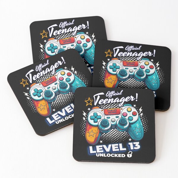 Item preview, 13th Birthday - Official Teenager Level 13 Unlocked Funny Gaming designed and sold by NH2019.
