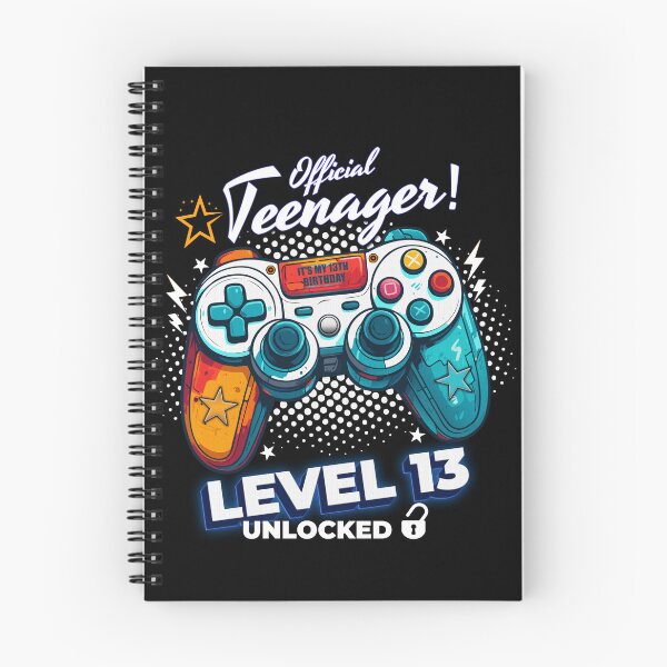 Item preview, 13th Birthday - Official Teenager Level 13 Unlocked Funny Gaming designed and sold by NH2019.