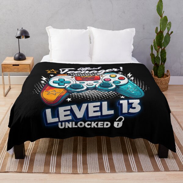 Item preview, 13th Birthday - Official Teenager Level 13 Unlocked Funny Gaming designed and sold by NH2019.