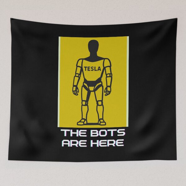 Item preview, humanoid robot art designed and sold by TEEJAMBOREE.