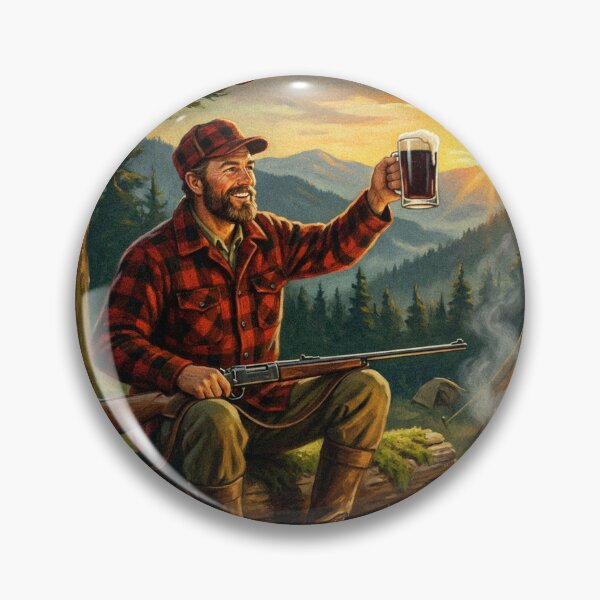 Item preview, Hunt Camp Not Hangovers Montana Porter Poster designed and sold by Cozy-Old-Pub.