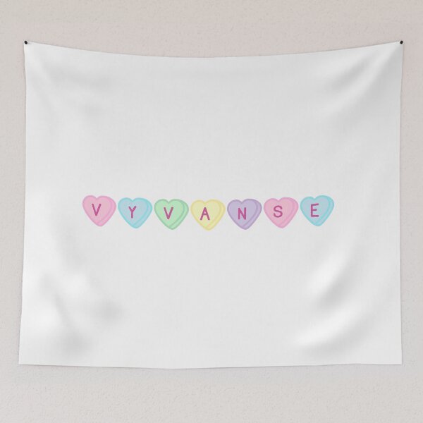 Item preview, Vyvanse Candy Hearts designed and sold by Maggie Elias.