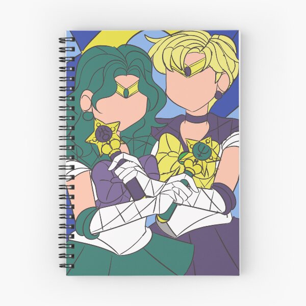 Item preview, Sailor Neptune and Sailor Uranus Mosaic designed and sold by starburst89.