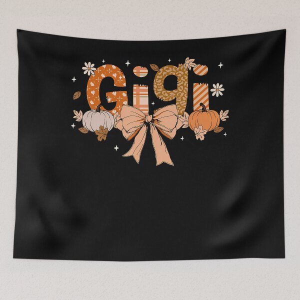 Item preview, Gigi Pumpkin Fall Coquette Bow Thanksgiving Mom Women designed and sold by Fereskabilon.