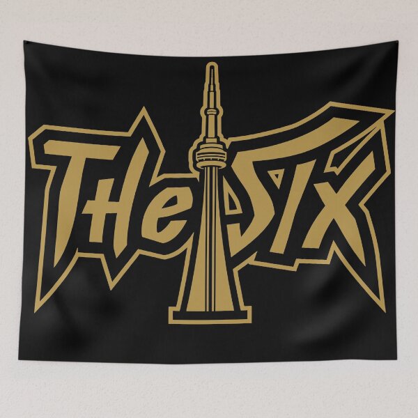 Item preview, The Six Toronto Gold logo designed and sold by FanFocusedTees.