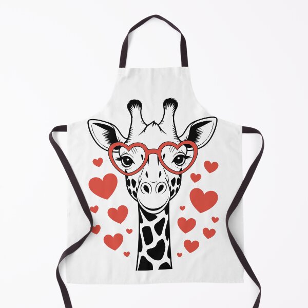 Item preview, Giraffe with Heart Glasses designed and sold by jkrphoto.
