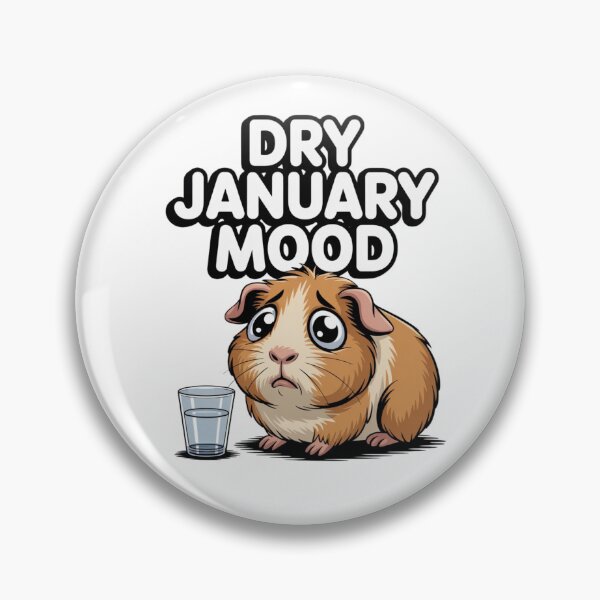 Item preview, Dry January Mood 2026 designed and sold by Pawmoods.