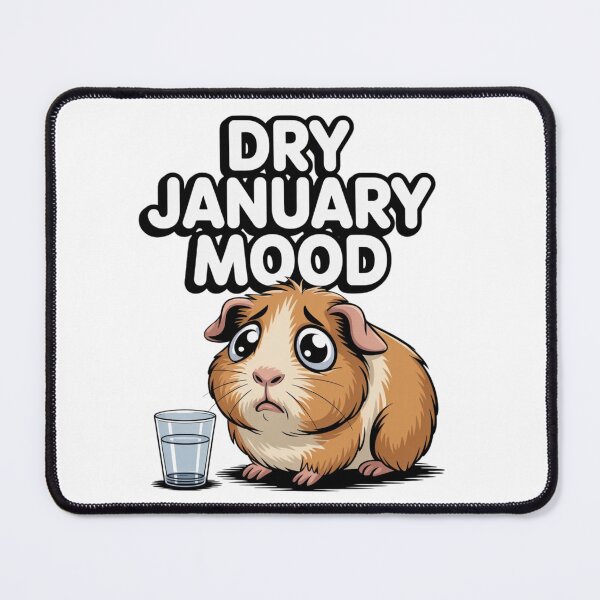 Item preview, Dry January Mood 2026 designed and sold by Pawmoods.