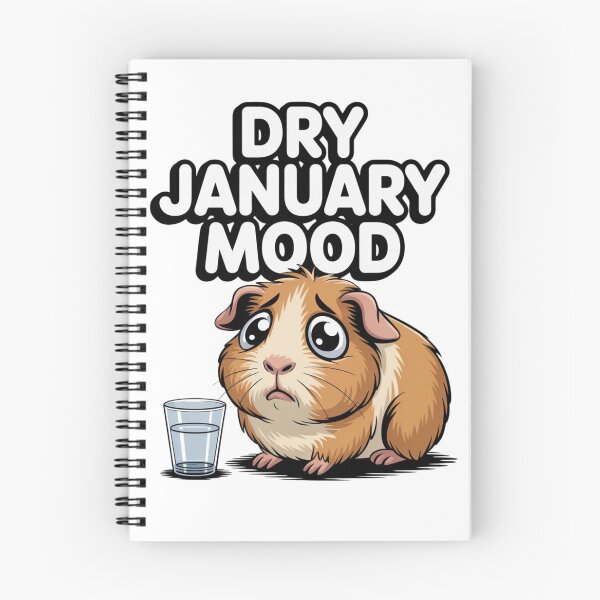 Item preview, Dry January Mood 2026 designed and sold by Pawmoods.