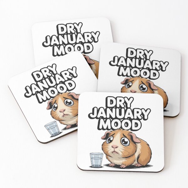 Item preview, Dry January Mood 2026 designed and sold by Pawmoods.