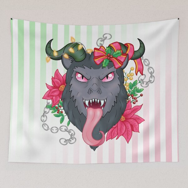 Item preview, Krampus (pastel) designed and sold by Miss Lunaria.