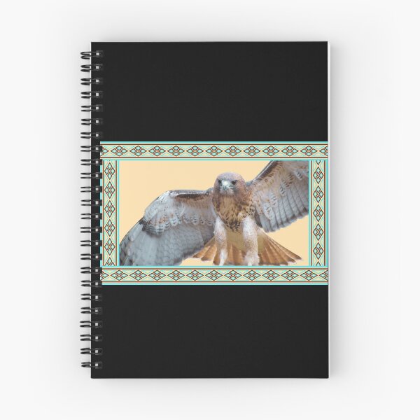 Item preview, Red-Tailed Hawk - Native Spiritual Messenger - Southwest Bird Art  designed and sold by SunandShade.
