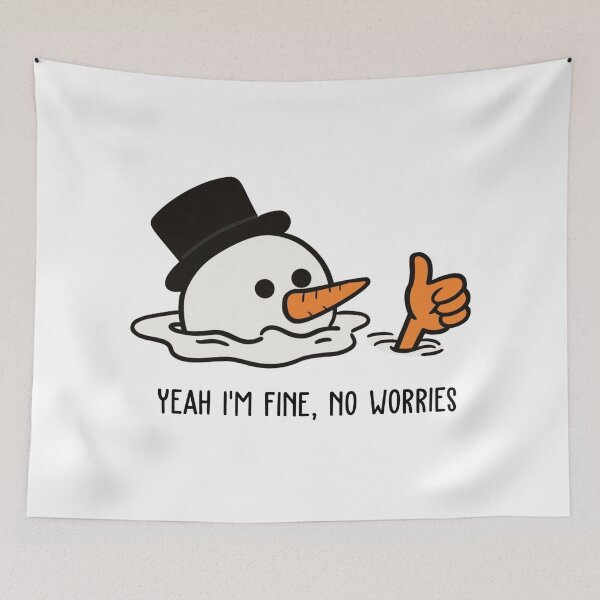 Item preview, Yeah I'm Fine, No Worries designed and sold by AimarsKloset.