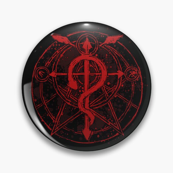 Item preview, Fullmetal Achemist Brotherhood Circle designed and sold by MaikBarbara.