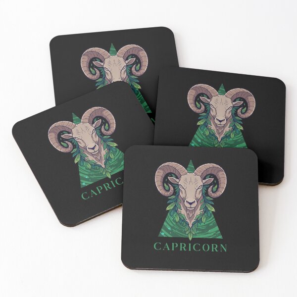 Item preview, Capricorn Zodiac Earth Element Illustration designed and sold by LinaValearte.
