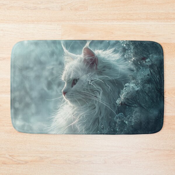 Item preview, Winter White Cat – Silent Frost Profile designed and sold by Erika Kaisersot.