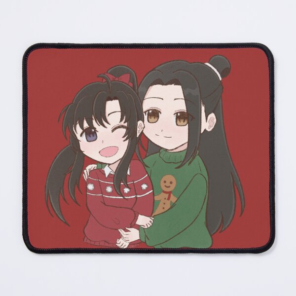 Item preview, Wangxian Chibi Christmas Art | MDZS Danmei Fandom Design designed and sold by ISLevis.