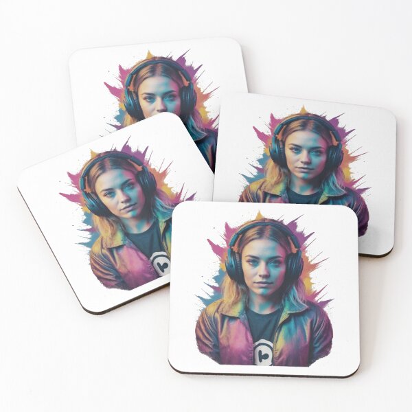 Item preview, Gamer Girl and Cyberpunk Style Music designed and sold by 140bpmmusic.
