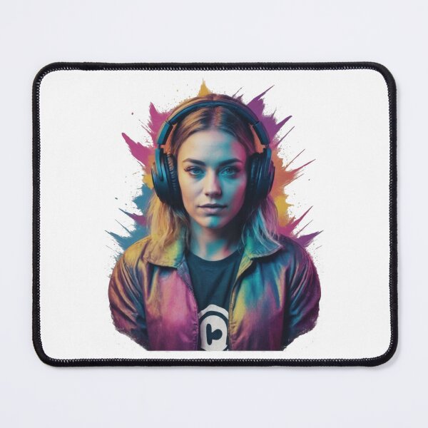 Item preview, Gamer Girl and Cyberpunk Style Music designed and sold by 140bpmmusic.