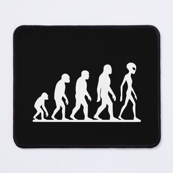 Item preview, Retro Alien Evolution March of Progress Classic Funny Graphic designed and sold by 3rd Eye Perceptions.