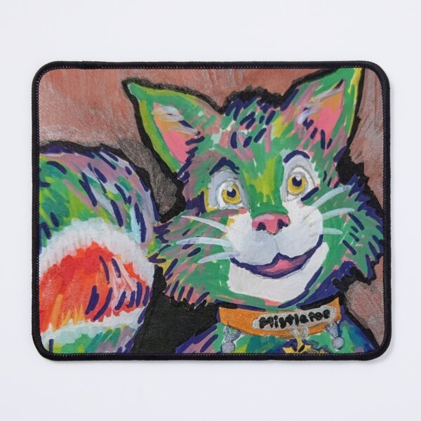 Item preview, Mistletoe from Spookley and the Christmas Kittens posca piece designed and sold by ConnieClothing.