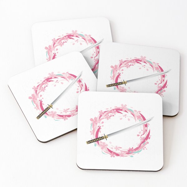 Item preview, Floating Katana & Blossoms – Strength in Bloom designed and sold by Tily360.