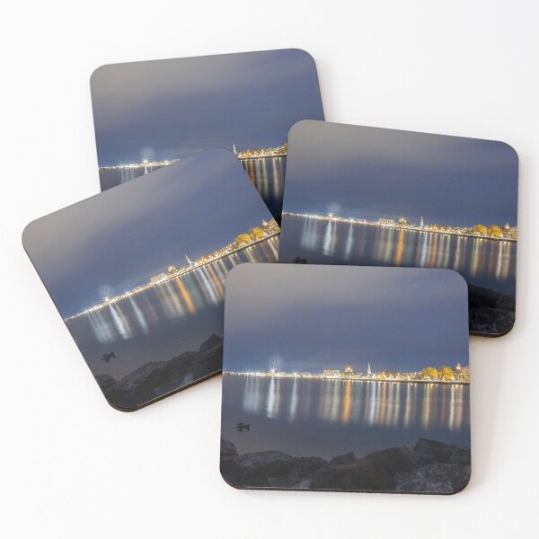Item preview, Rimouski Skyline at Night 2 designed and sold by jrtwynam.