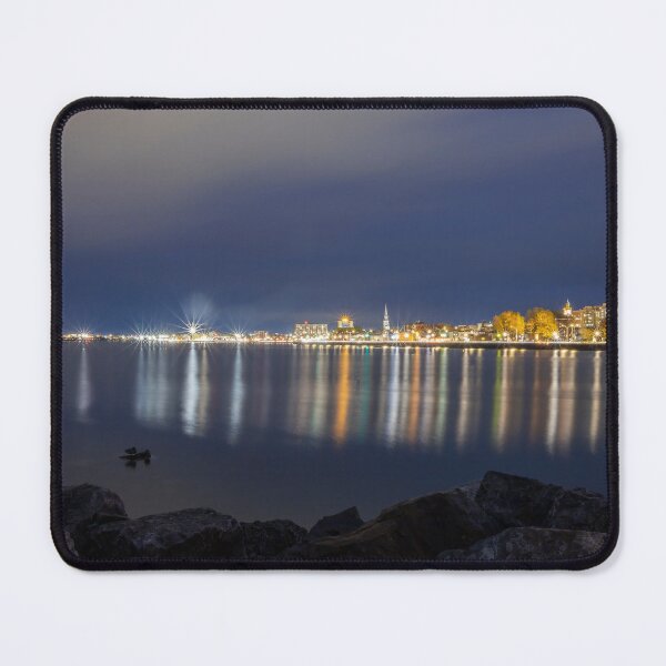 Item preview, Rimouski Skyline at Night 2 designed and sold by jrtwynam.