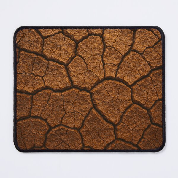 Item preview, Cracked Earth Wall Art – Abstract Desert Texture Nature Print designed and sold by GeoWild Designs.