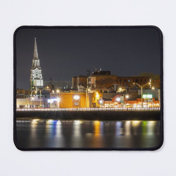 Item preview, Rimouski Skyline at Night 3 designed and sold by jrtwynam.