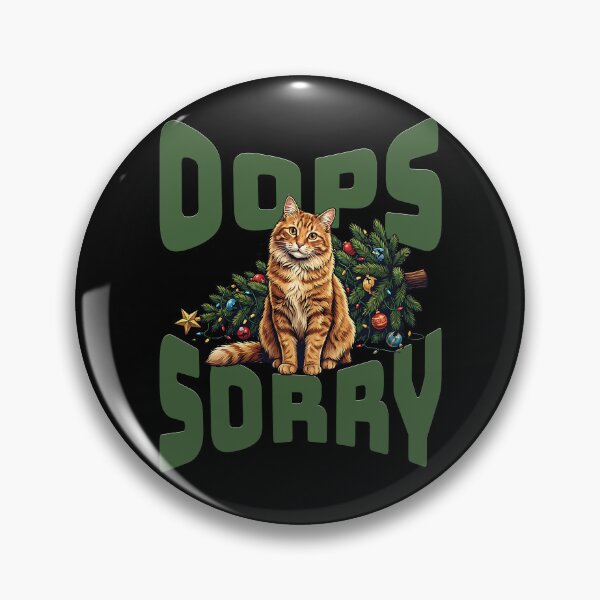 Item preview, Oops, sorry - funny cat design designed and sold by ReneMM.