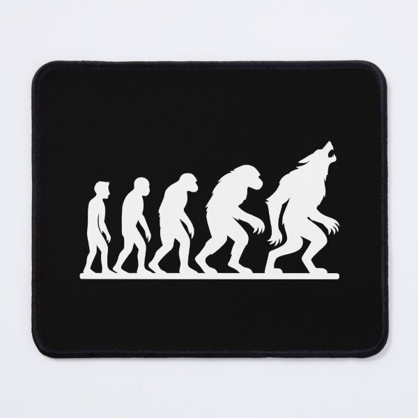 Item preview, Retro Werewolf Evolution March of Progress Funny Classic Design designed and sold by 3rd Eye Perceptions.