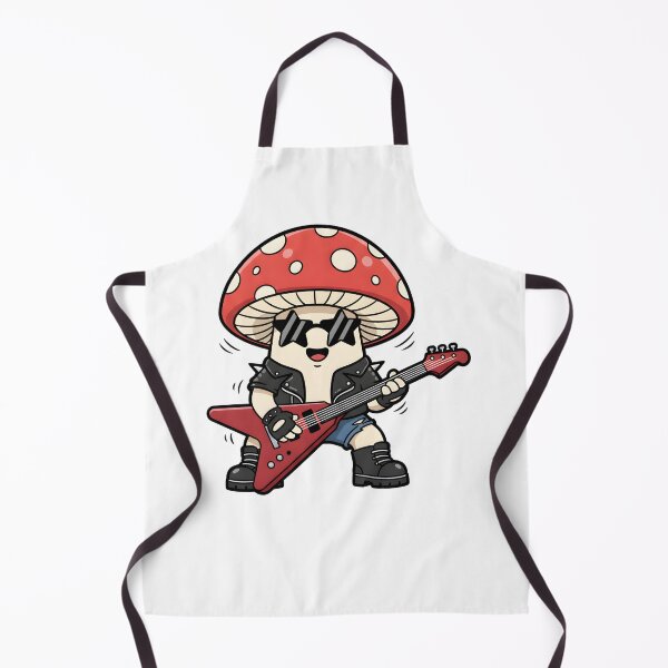 Item preview, Cool Heavy Metal Mushroom Rock Star Electric Guitar designed and sold by julimarks.