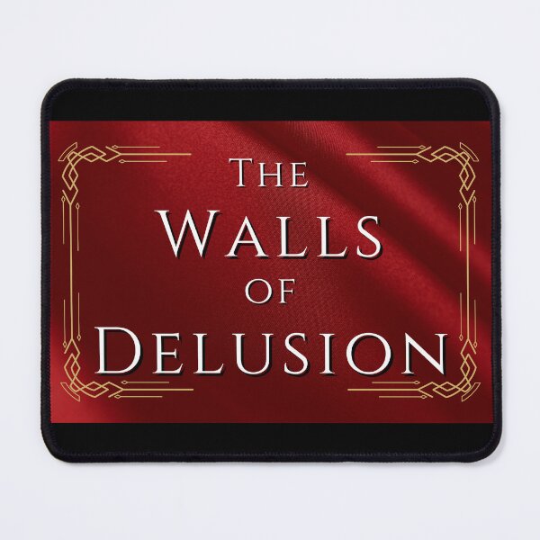 Item preview, The Walls of Delusion Cover Art designed and sold by SJNBooks.