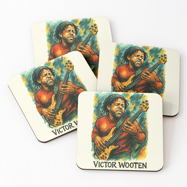 Item preview, Victor Wooten - Master of the Bass designed and sold by Sarcastic designs.