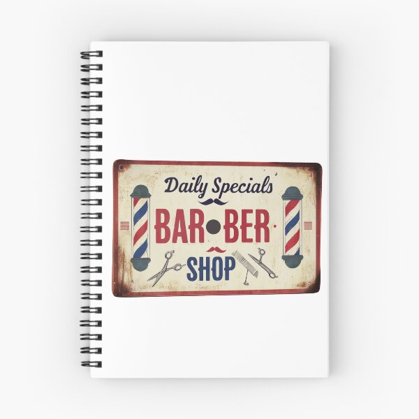 Item preview, Barber Shop Retro Sign designed and sold by DuncanMaxStar .