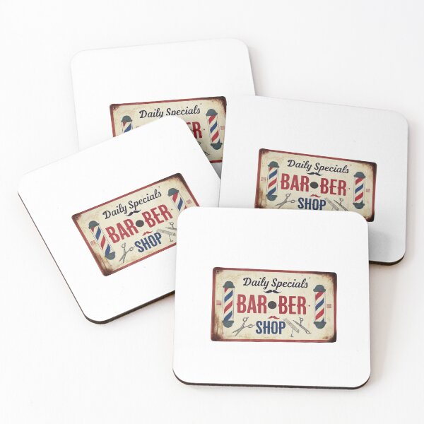 Item preview, Barber Shop Retro Sign designed and sold by DuncanMaxStar .