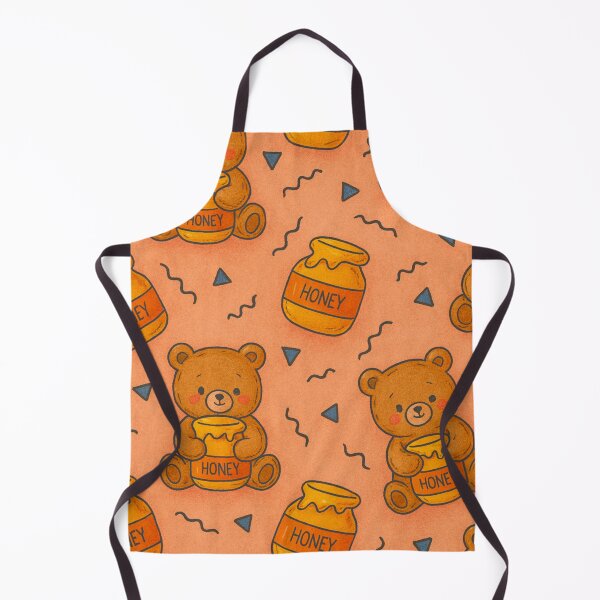 Item preview, Cute Honey Bears Pattern designed and sold by RICK-TURNER.