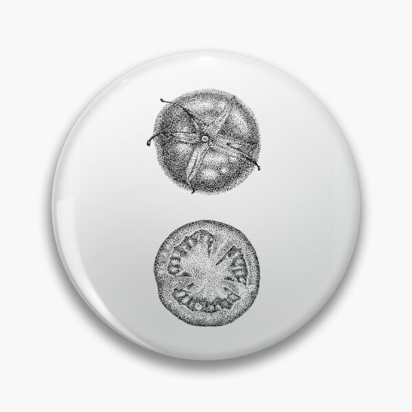 Item preview, Realistic Stippled Tomato designed and sold by JENE (inkedbyjene & nosleepdummy).