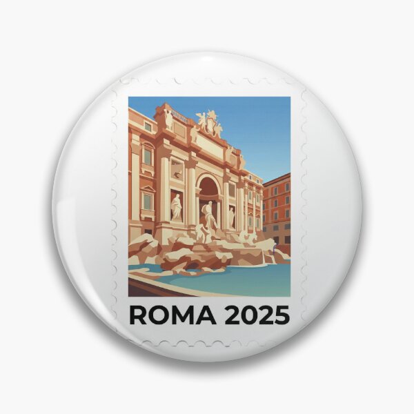 Item preview, Rome Postage Stamp sticker designed and sold by liv-mack06.